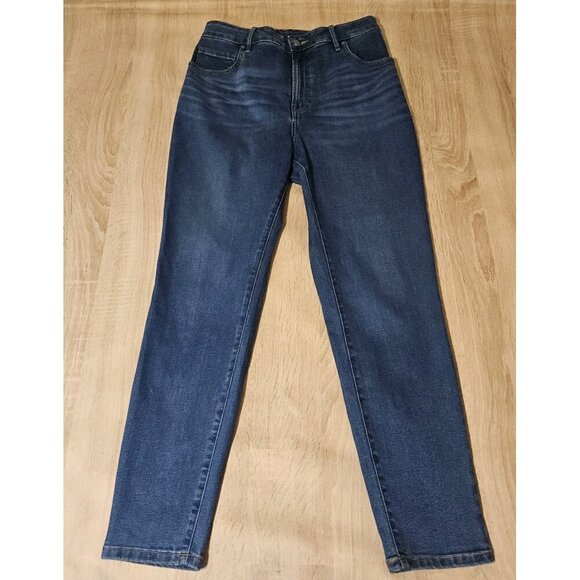 Everlane Jeans Womens 33 R The Curvy High Rise Skinny Jean Medium Wash Blue - Picture 1 of 5